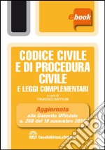 Codice civile e di procedura civile e leggi complementari. E-book. Formato EPUB ebook