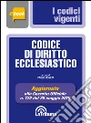 Codice di diritto ecclesiastico. E-book. Formato EPUB ebook