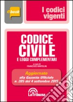 Codice civile e leggi complementari. E-book. Formato EPUB ebook