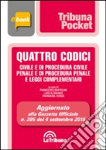 Quattro codici. Civile e di procedura civile, penale e di procedura penale. E-book. Formato EPUB ebook