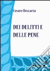 Dei delitti e delle pene. E-book. Formato EPUB ebook