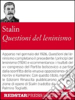 Questioni del leninismo. E-book. Formato EPUB
