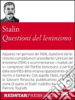 Questioni del leninismo. E-book. Formato EPUB ebook