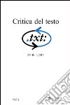 Critica del testo (2015) Vol. 18/1. E-book. Formato PDF ebook