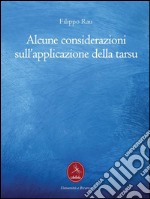 Alcune considerazioni sull’applicazione della tarsu. E-book. Formato PDF ebook