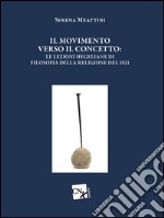 Il movimento verso il concetto. Le lezioni hegeliane di filosofia della religione del 1821. E-book. Formato EPUB