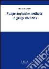 Nonperturbative methods in gauge theories. E-book. Formato PDF ebook