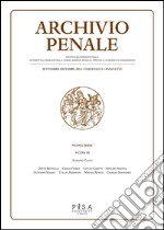 Archivio Penale 3/2014. E-book. Formato PDF ebook