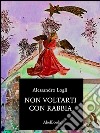 Non voltarti con rabbia. E-book. Formato PDF ebook