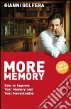 More memory. E-book. Formato PDF ebook di Gianni Golfera