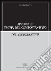 Appunti di teoria del comportamento del consumatore. E-book. Formato PDF ebook di Augusto Mondini