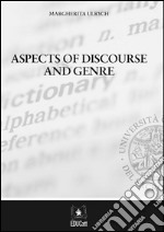 Aspects of discourse and genre. E-book. Formato PDF ebook