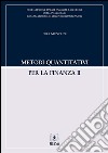 Metodi quantitativi per la finanza II. E-book. Formato PDF ebook