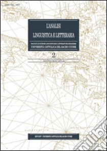 L'Analisi Linguistica e Letteraria 2013-2. E-book. Formato EPUB ebook di AA. VV.