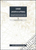 L&apos;Analisi Linguistica e Letteraria 2010-2. E-book. Formato PDF ebook