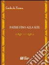 Patire fino alla sete. E-book. Formato EPUB ebook