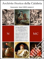 Archivio storico della CalabriaNuova serie - Numero 4. E-book. Formato Mobipocket