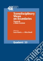 Transdisciplinary Views on Boundaries. Towards a New Lexicon. E-book. Formato EPUB