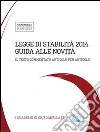 Legge di stabilita' 2014 - guida alle novita'. E-book. Formato Mobipocket ebook di Giurdanella & Partners Studio Legale