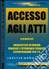 Accesso agli atti nell'ambito del governo del territorio. Rassegna di giurisprudenza 2009-2013. E-book. Formato PDF ebook