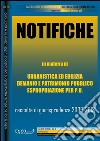 Notifiche nell'ambito del governo del territorio. Rassegna di giurisprudenza 2009-2013. E-book. Formato PDF ebook