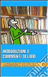 Introduzioni e commenti ai libri. E-book. Formato PDF ebook di Venturi Nazzareno