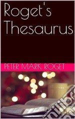 Roget's Thesaurus. E-book. Formato Mobipocket ebook