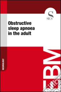 Obstructive sleep apnoea in the adult. E-book. Formato EPUB ebook