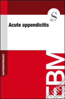 Acute appendicitis. E-book. Formato EPUB ebook