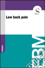 Low back pain. E-book. Formato EPUB ebook