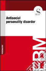 Antisocial personality disorder. E-book. Formato EPUB ebook