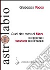 Quel che resta di Marx: Rileggendo il Manifesto dei comunisti. E-book. Formato PDF ebook di Giuseppe Vacca