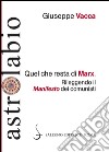 Quel che resta di Marx: Rileggendo il Manifesto dei comunisti. E-book. Formato EPUB ebook di Giuseppe Vacca