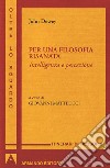 Per una filosofia risanata: Intelligenza e percezione. E-book. Formato EPUB ebook