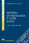 Sistema di psicologia ed altri saggi. E-book. Formato EPUB ebook