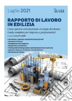 Rapporto di lavoro in edilizia. E-book. Formato PDF ebook