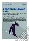 Legge di bilancio 2022 - Misure per il lavoro e previdenziali. E-book. Formato PDF ebook di Antonio Carlo Scacco