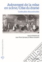 Avènement de la mise en scène / Crise du drame. E-book. Formato PDF ebook