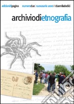 Archivio di Etnografia. 2/2012. E-book. Formato PDF