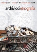 Archivio di etnografia 1-2/2018. E-book. Formato PDF ebook