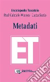 Metadati. E-book. Formato PDF ebook