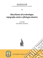 Miscellanea di archeologia,  topografia antica e filologia classica 17. E-book. Formato EPUB ebook