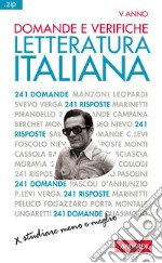 Domande e verifiche. LETTERATURA ITALIANA: Sintesi .zip. E-book. Formato PDF