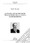 La teoria delle relazioni nell'algebra della logica schroederiana. E-book. Formato PDF ebook