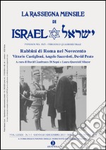 La Rassegna Mensile di Israel LXXIX 2014 (Rabbini di Roma nel Novecento). E-book. Formato EPUB