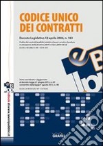 Codice unico dei contratti. E-book. Formato EPUB ebook