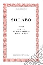 Sillabo ovvero Sommario dei principali dell'età nostra. E-book. Formato PDF ebook