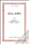 Sillabo ovvero Sommario dei principali dell'età nostra. E-book. Formato PDF ebook di Pio IX