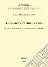 «Per guadiam et fideiussorem»: La wadia germanica nelle Glosse alla lombarda. E-book. Formato PDF ebook