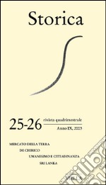 Storica (2003) vol. 25-26. E-book. Formato PDF ebook